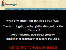 Tablet Screenshot of flamemapper.com